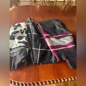 Jjill & Chicos Scarfs. 3 total included in price. Great Condition.